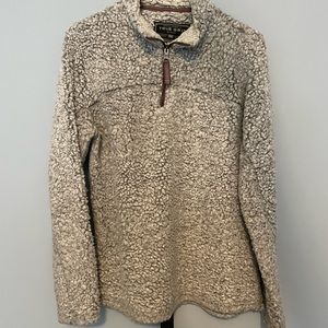 True Grit Sherpa pullover small